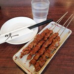 回味 - ラム肉串焼き　４本　¥660