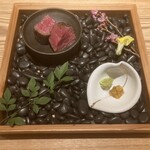 京都肉割烹 みや田 - シャトーブリアン炭火焼き