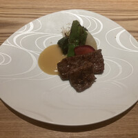 京都肉割烹 みや田 - ハラミと京野菜