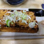 とん八 - 厚揚げ焼き 380円(税込)(2024年3月21日撮影)