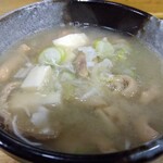 とん八 - もつ煮込み 380円(税込)(2024年3月7日撮影)