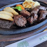 レストラン かだん - ステーキランチ¥1,210