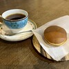 カフェギャラリー結 - 2024.3.2  コーヒーとバターどら焼き