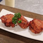 トリワイン ＰＩＫＯＳＨＨＨＵ - とろっと新たまと鶏のさつま揚げ