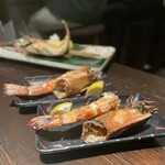 囲炉裏のおっきゃがり 活魚煙舎 - 