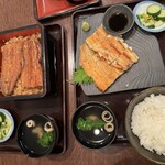 Unagi No Toyokawa - うな重    肝吸い    白焼きご飯セット   