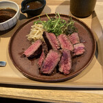 炭火焼肉 肉の匠 ひうち - 赤身ステーキ