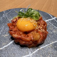 出汁しゃぶおばんざい おかか 東京 - ユッケ