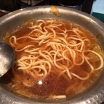 鳥小屋 - 締めのチャンポン麺