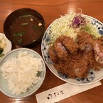 Tonkatsu Kawa - トロロースかう定食