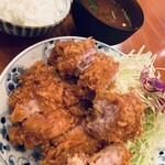 Tonkatsu Kawa - トロロースかつ定食