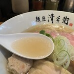 麺匠 清兵衛 - 淡麗鶏塩スープ