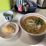 長兵衛 - 中華そば 小・きつねすし 1ヶ（中華そば うどん 長兵衛）