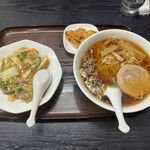 中華料理　清華園 - 満腹定食　1200円