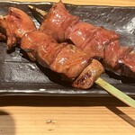 秋田比内地鶏生産責任者の店　本家あべや - 比内地鶏地鶏のレバー！美味い！