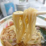 西新井ラーメン - 麺。アップ