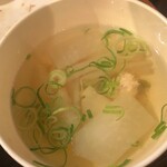 Kissa Wai - サービスのスープ あっさりで美味しい