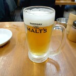 金子屋 - 生ビール