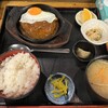 ちづる食堂 - デミ玉ハンバーグ定食¥990