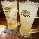 和彩むねや - ハイボールとりんごジュース