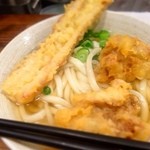おにやんま - とり天とちくわ天のうどん