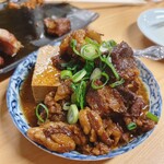 Taishuusakababitoru - こんなの目の前で見たら食べたくなるっしょ!?な肉豆腐。