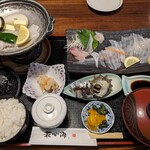 Hagishinkai - 活イカ定食