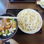 藤店うどん - 肉汁うどん(中)