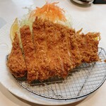 まるやま食堂 - 嬢ロースカツ定食(200g) 1,500円