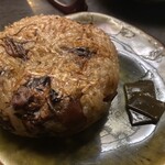 釀造科 oryzae - 蛍烏賊の焼きおにぎり