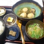 土佐堀吟蔵 - 日替わり海老つくね定食