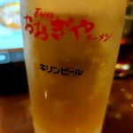 おおぎやラーメン - 生ビール