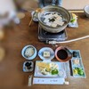 喜さ起 - 京湯どうふ膳(胡麻どうふ、湯どうふ、湯葉とお野菜の天ぷら、ご飯、香の物)