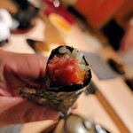 寿し道 桜田 - トロタク巻き