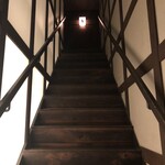 タビ式 - ドアを開けると急階段