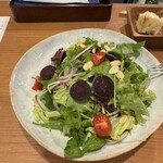 GENTILE  - たっぷりサラダ｡淡目の味付けでウマ〜