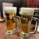 Koube Bifuyakiniku O Katora - 生ビール