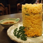 魚河岸 丸天 魚河岸店 - 海鮮かき揚げ　840円