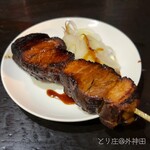 とり庄 - チャーシュー串