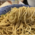 中華そば 麺や食堂 - 「煮干し和え玉」の麺