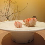 江戸前鮨 二鶴 - 車海老(天草)