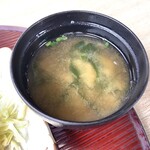 Hisashi - ■ 味噌汁
                        美味しいけど、冷え気味。