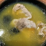 黒豚料理 あぢもり - これが卵スープ　好みだけど普通の出汁が好きでした