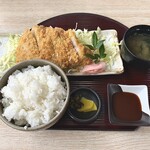 ひさし - ◆ ロースかつ定食(ご飯大) ¥950-