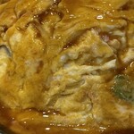 かつぎや - 餡トロサラ 玉子ふわかた 蟹と筍たっぷりで日本一美味しい天津飯になっていました