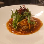 小菜一碟 -  ・桜鯛　中華風みぞれ餡かけ 