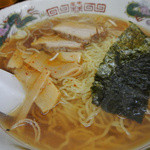 パイカル 内丸支店 - 拉麺炒飯セットのラーメン