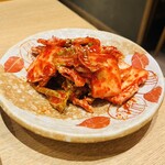 Seiniku Oroshitonya Chokuei Yakiniku Ten Gyuujirou - 「生キムチ」白菜がシャキシャキでサラダ感覚でいただけます(๑'ڡ'๑)୨最近のお気に入り♥️