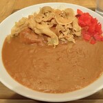 カレーハウス リオ - ポークジンジャーカレー大盛(ライス普通盛)1150円