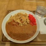 カレーハウス リオ - ポークジンジャーカレー900円＋大盛(ライス普通盛)250円=1150円(税込)